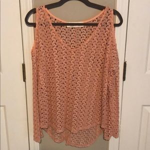 Cut out shoulder top